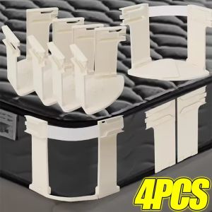 1/4Pcs Universal Bedsheet Tightener Clip Foldable Swivel Sheet Holder Invisible Bedspread Secure Holder Suitable for Thick Mattress
