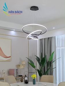 Đèn thả trần 3 vòng 3 chế độ ánh sáng