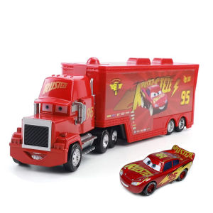Takara Tomy | Cars Toy Hauler Jackson Storm Mack Truck Cruz Ramires Daniel Swervezs Hauler Gale Beaufort Cardrey Wong Alloy Diecast Toy Truck
