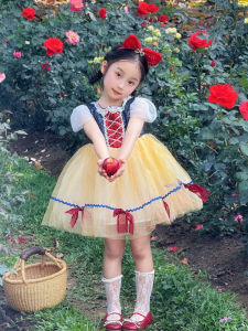 Summer Birthday Party Snow White Dress