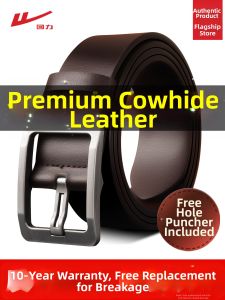 Warrior | Genuine Leather New Design Pin Buckle Mens Belt