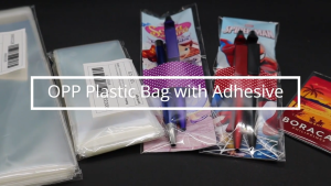 MP00 OPP Transparent Plastic Bag with Adhesive 100pcs