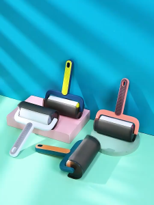 PE-1371 ลูกกลิ้งเก็บขนสัตว์เลี้ยง หมา แมว ลูกกลิ้งกำจัดขน พร้อมฝาปิด ลูกกลิ้งทำความสะอาด รีฟิลลูกกลิ้งขจัดฝุ่น พร้อมส่ง🐰