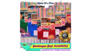 3Pcs Kain Gendongan Bayi Putri Mahkota Kain Jarik Cukin Putri Mahkota Corak Liong-Aurora Store