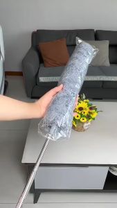 Kemoceng Microfiber 280cm Tarik Tekuk Panjang Alat Pembersih Langit-Langit Rumah