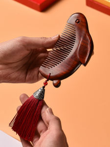 Rabbit Shaped Ivory Wood Comb Ancient Style Creative Gift for Girlfriend Or Best Friend Hair Care Massage Brush Family Personal Care