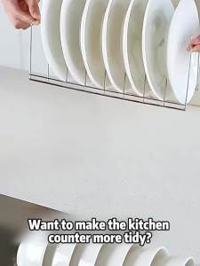 Bowl Plate Storage Rack Stainless Multilayer Kitchen Desktop Drain Shelves Tableware Drying Bracket Kitchen Organize Supplies
