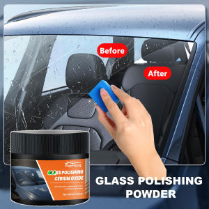 Car Windshield Glass Polish Cerium Oxide Powder Auto Window Polishing Mirrors Powder Powder Remove Windows Oil Film Clear Vision