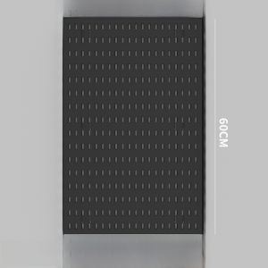 White Vertical Caddy Board No Drilling Desktop Study Table Transformation Wall Storage Decor Accessories Hooks Home Furniture