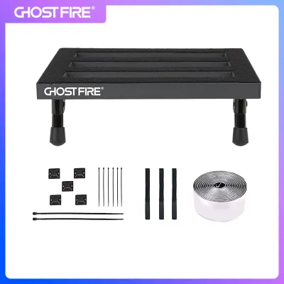 GHOSTFIRE Guitar Pedal Board Aluminum Alloy Super light Effect Pedalboard (13.7x10.6SPL-2.5)