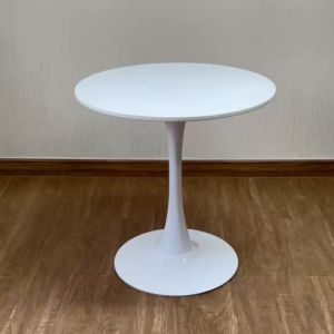 โต๊ะ พร้อมเก้าอี้ LINNE สำหรับร้านอาหาร กาแฟ สีขาว สไตล์โมเดิร์น