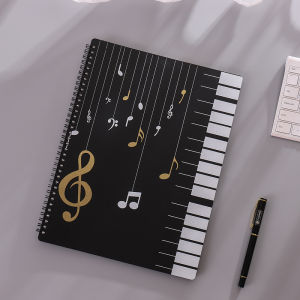 Band Music Score Sheet Music Folder Piano Score Clip Transparent Insert Bag Student Info Booklet Folder Black A4