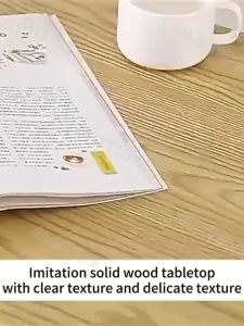 【24 Hours Shipped】Wood Dining Table Solid Wood Furniture Wooden Tables With 4 Chairs Set Nordic Table For Kitchen 120/140cm