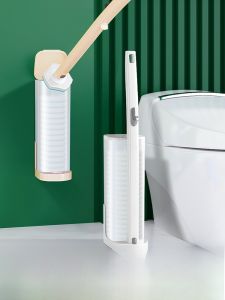 Disposable Toilet Brush Set for Home Use No Dead Angles Wall Mounted Bathroom Cleaning Tool Toilet Scrubber Hero
