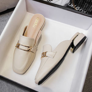 MIFEI | Bowler Half Slippers Womens Shoes 41-43