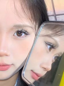 Xixi lông mi giả không có keo và không xả tự nhiên kéo dài lông mi mỏng và mềm dễ sử dụng DIY lông mi nối dài dụng cụ làm đẹp để phóng to mắt. GJ-135