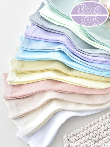 8 คู่ ผู้หญิง ถุงเท้าถึงกลางน่อง Pure ผ้าฝ้าย ถุงเท้า สีดำ สีขาว ฤดูใบไม้ผลิ สีลูกกวาดป้องกันกลิ่นตลอดทั้งปีแฟชั่นบ้านสบาย