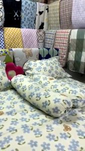Bedcover Set Reject Random Motif Bed cover selimut atau bed cover double single luntur 120x200CM