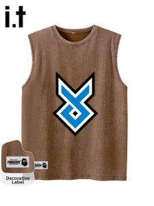 FINGERCROXX | Cotton Loose Sleeveless Vest
