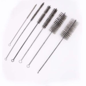 แปรงขัดผิวเส้นสแตนเลสแบบรูกลม แปรงขัดผิวเส้นทองแดงสำหรับทำความสะอาดและกำจัดสนิม