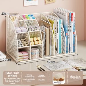 WUBUWEI | Book Storage Organizer Bookshelf