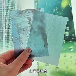 JCAC 20pcs/bag Tracing Paper M5 Craft Book: Vintage-Patterned Non-Adhesive Bullet Journal Backing and Decorative Paper