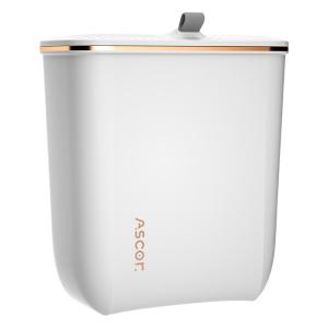 ASCOR | Wall-mounted Covered Trash Can for Kitchen and Bathroom