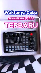 F998/F999 Sound Card with BM800 Microphone For Radio Boardcasting Singing Recording Live 麦克风 声卡