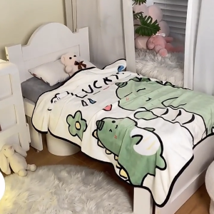 พร้อมส่ง ผ้าห่มเด็ก ผ้าห่มขนแกะ ผ้าห่มนาโนหนาเนื้อนุ่ม ผ้าห่ม3ฟุต ลายน่ารัก กันหนาวได้ ของฝาก ของชำร่วย ของขวัญ เด็กหญิง เด็กผู้ชาย