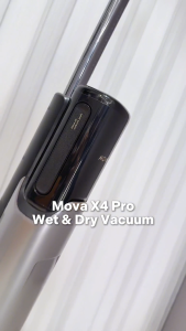 【WORLD FIRST】Mova X4 PRO Wet and Dry Vacuum Cleaner | 80°C Hot Water Floor Washing | High-Pressure Hot Water Spray