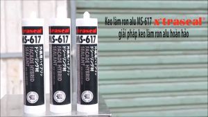 Silicon chống dột dán đa năng siêu dính dán alu làm ron chống thấm ngoài trời Xtraseal MS-617 290ml
