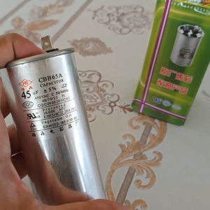 High-Quality CBB65A CBB65 450VAC 10uF ~ 60uF Capacitor Compatible Aircond Compressor Motor Pump