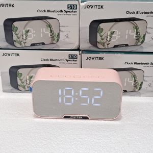 Jovitech Speaker Bluetooth 5.0 Ahame LED Display Ultra Bass - S10 Alarm Speaker