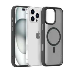 WOLDONE Magnetic frosted shield Case for iPhone 16 Pro Max plus 12/13/14/15 Warden case