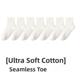Miiow | Mens Mid-Calf Massage Sole Socks Anti-Slip Breathable No-Show Mesh Cotton Sweat Absorbent Antibacterial Deodorant Socks