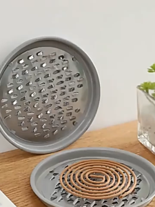 Mosquito Coil Holder Mosquito Coil Incense Burner with Cover