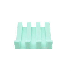 1PC Silicone Soap Dish Soap Dispenser Tilt Drain Soap Box Bathroom Bath Soap Storage Holder Kitchen Sponge Storage Rack