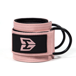 1Pcs Leather Fitness Ankle Straps Adjustable D-Ring Foot Support Cuffs Gym Leg Strength Workouts Pulley Buckle Sports Feet Guard