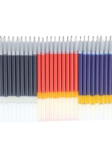Short Neutral Pen Refill K35 Press Type Blue 0.5 Spring Head 11cm Bullet Head Black Red Blue Colors Available Writing Tool