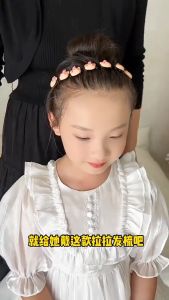 หวีดึงดึงสไตล์เกาหลีน่ารัก กิ๊บติดผม หวีหวาน ลายการ์ตูน สำหรับเด็กผู้หญิง