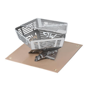 Mobi Garden | Outdoor Camping Grill Lightweight Portable Folding Fire Pit