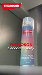 THEAOSON Shoes Deodorant Spray Shoe Spray Sock Footwear Freshener Anti Smell Antibacterial Spray Pewangi Kasut 250ml 鞋子除臭喷雾