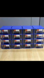 กล่องลิ้นชักพลาสติก 14x9x4CM กล่องอะไหล่ลิ้นชัก 1/8/16pcs วางซ้อนกันได้ กล่องใส่เครื่องมือ กล่องใส่อะไหล่ กล่องใส่เครื่องประดับ