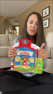 LeapFrog Tads Get Ready for School Book