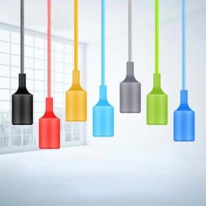 JOYINLED Multi Colors E27 Socket Lamp Holder For Pendant Lights Bulb Lamp Holder Fitting Multi Length Wire DIY Your Lights