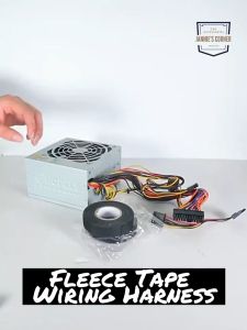 19mm x 15m Heat-resistant Flame Retardant Tape for Car Cable Protection