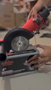 100%GARANSI RESMI Adaptor Gerinda To Circular Saw Stand Holder Free Mata Circular 4x40/4inc