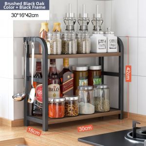 Spice Storage Rack Countertop Organizer