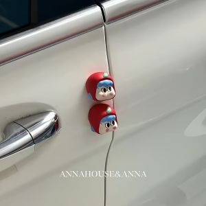 ป้ายป้องกันการชนแบบหนานหยางสำหรับประตูรถ ยางยืดกลับดีไซน์การ์ตูนสำหรับเด็กผู้หญิง ป้องกันการชนแบบยืดหยุ่น ตกแต่งประตู