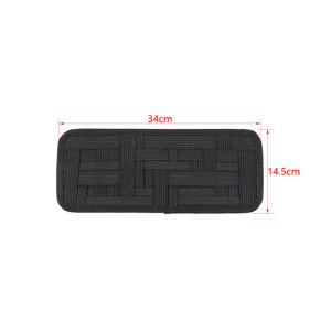 Top Roof Sun Visor Storage Bag Sunshade Holder Organizer for Jeep Wrangler TJ JL JK Gladiator JT 1997-2026 Interior Accessories